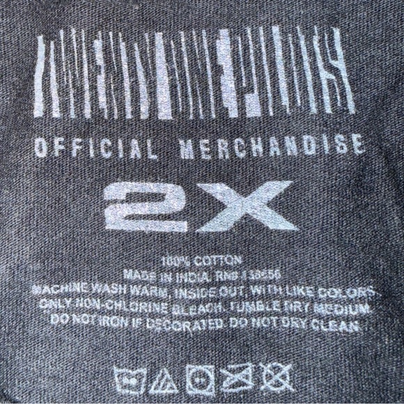 Twenty One Pilots Clancy Album Cover Black Crop Top Tee Shirt 2XL Women’s - Picture 4 of 4